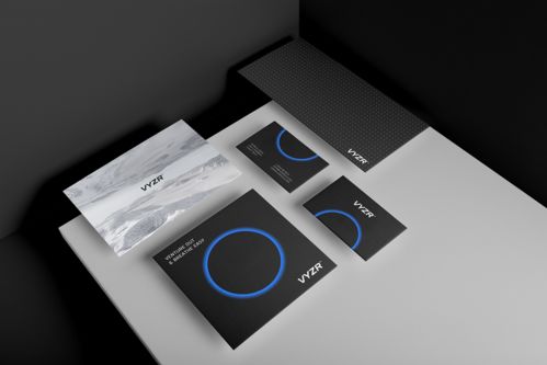 平面设计赋能品牌 Vyzr加拿大科技公司的品牌形象设计与图文制作探索